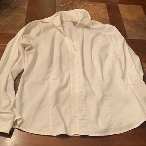 White button down shirt